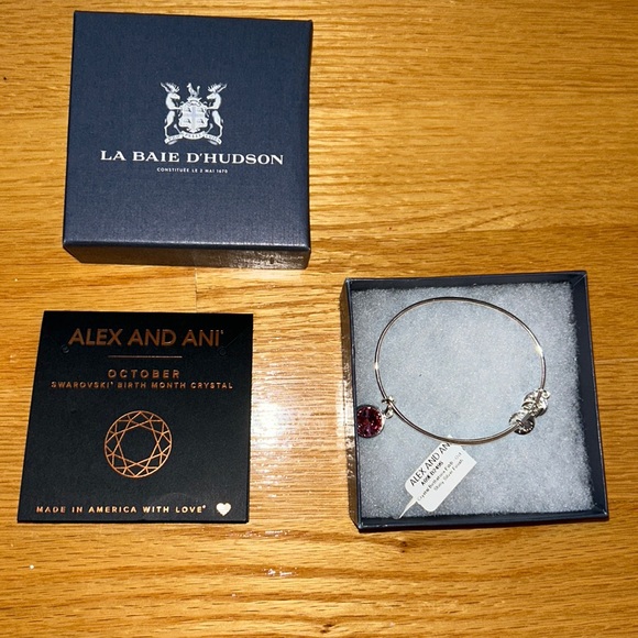 OCTOBER BIRTHSTONE SILVER BRACELET - Picture 2 of 7